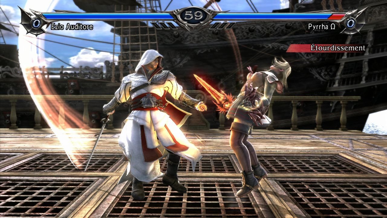 Combate online Soul Calibur V 