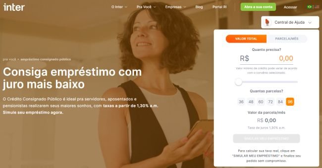 Empréstimo Banco Inter.