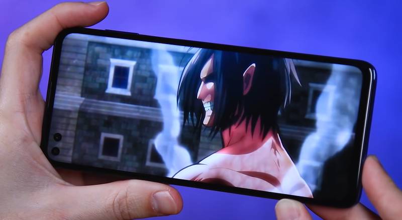 Moto G100 tela