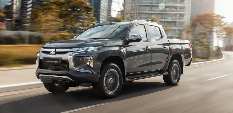 A picape L200 Triton será um dos carros com o adesivo do Sem Parar.