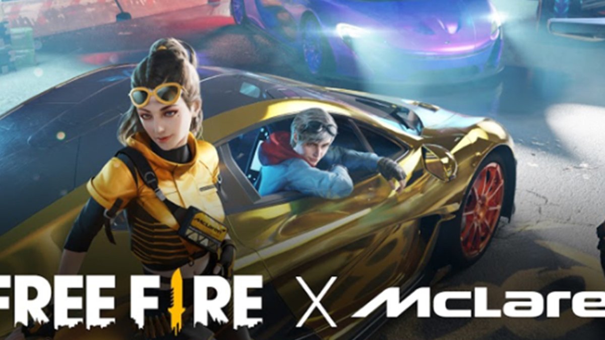 Free Fire: jogo receberá carro da McLaren, free fire