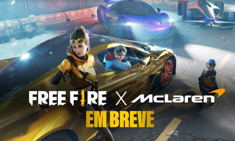 Free Fire terá parceria com a equipe da Fórmula 1: McLaren