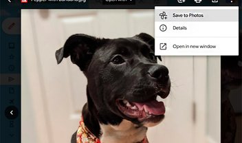 Gmail adiciona atalho para salvar imagens no Google Fotos