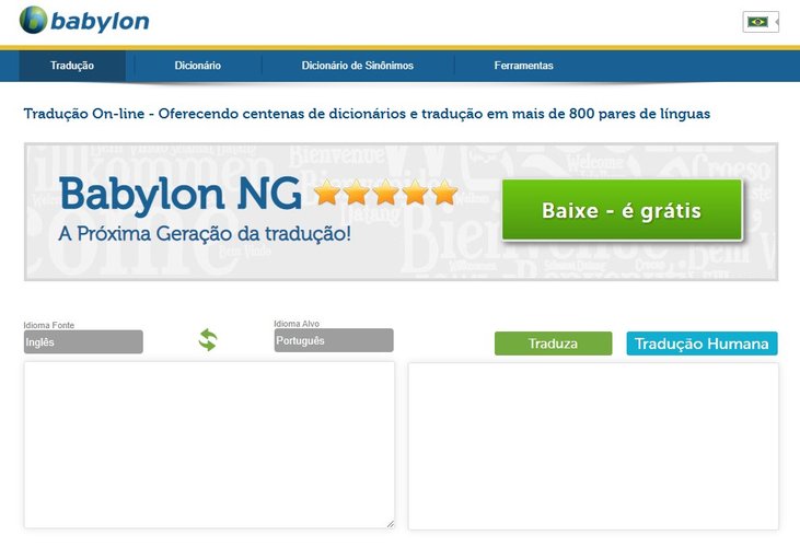 O site Babylon traz uma biblioteca vasta para consultas online