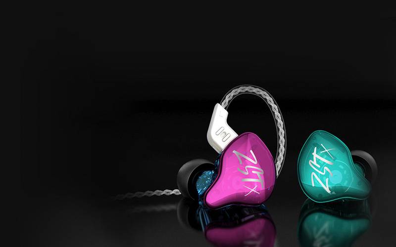 Os fones de ouvido KZ têm um design diferenciado