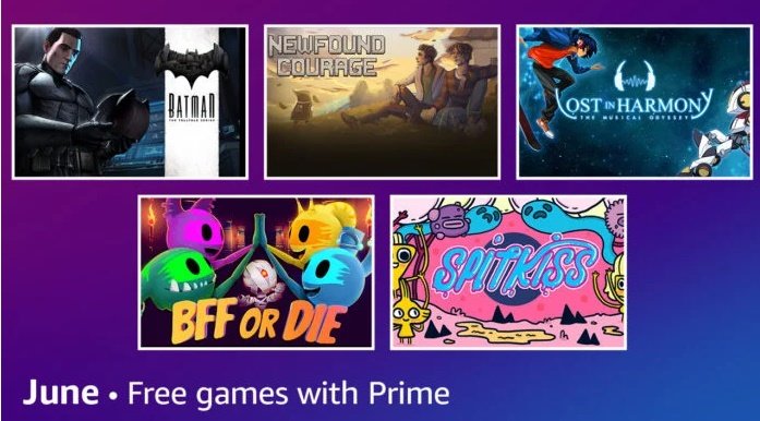 Prime Gaming revela os jogos gratuitos de junho; veja lista