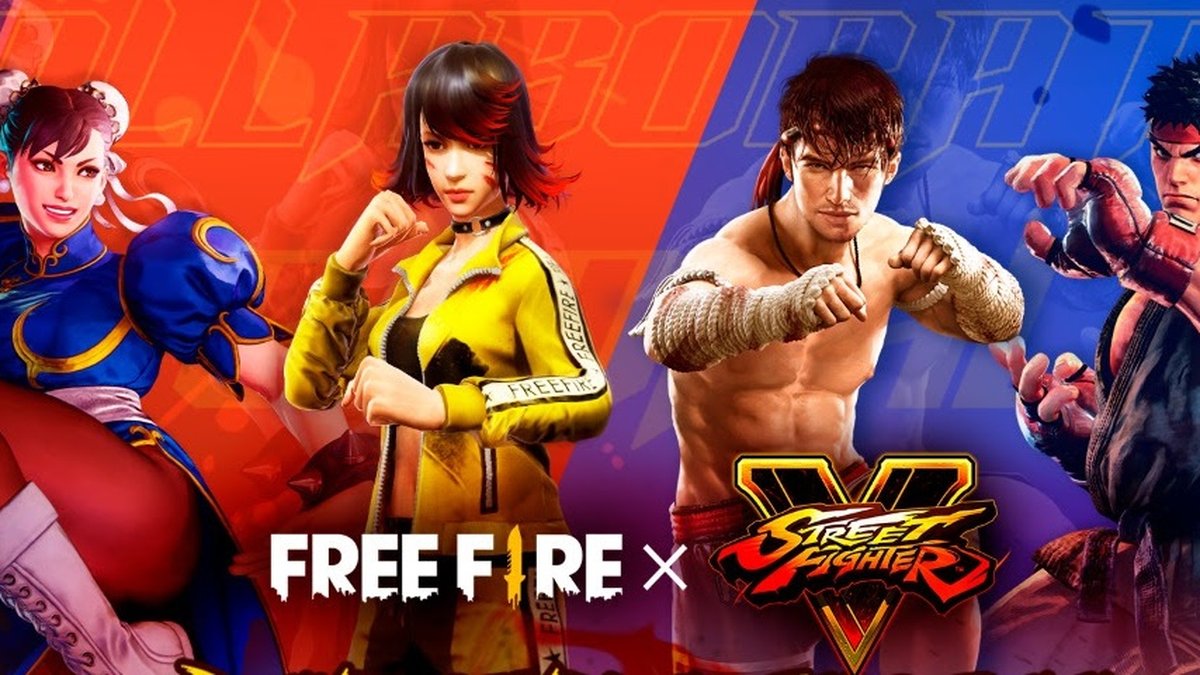 Free Fighter: Street Fighter V chega ao Free Fire