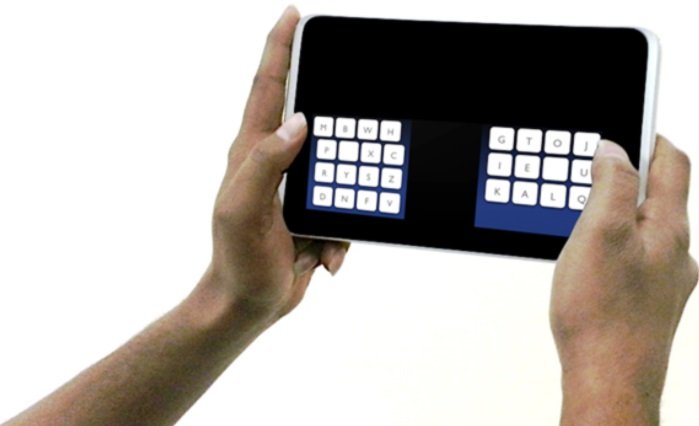 O padrão KALQ para teclados virtuais.