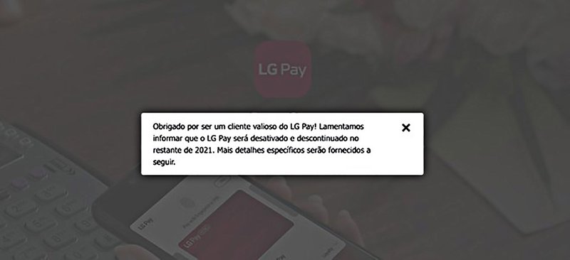 Fonte: LG Pay/Reprodução