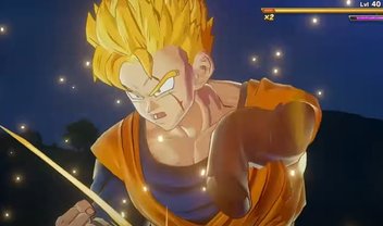 Trunks do futuro após a DLC 3  Dragon Ball Z: Kakarot 