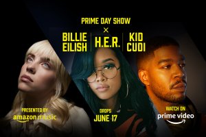 Billie Eilish, H.E.R. e Kid Cudi farão shows para o Prime Day 2021