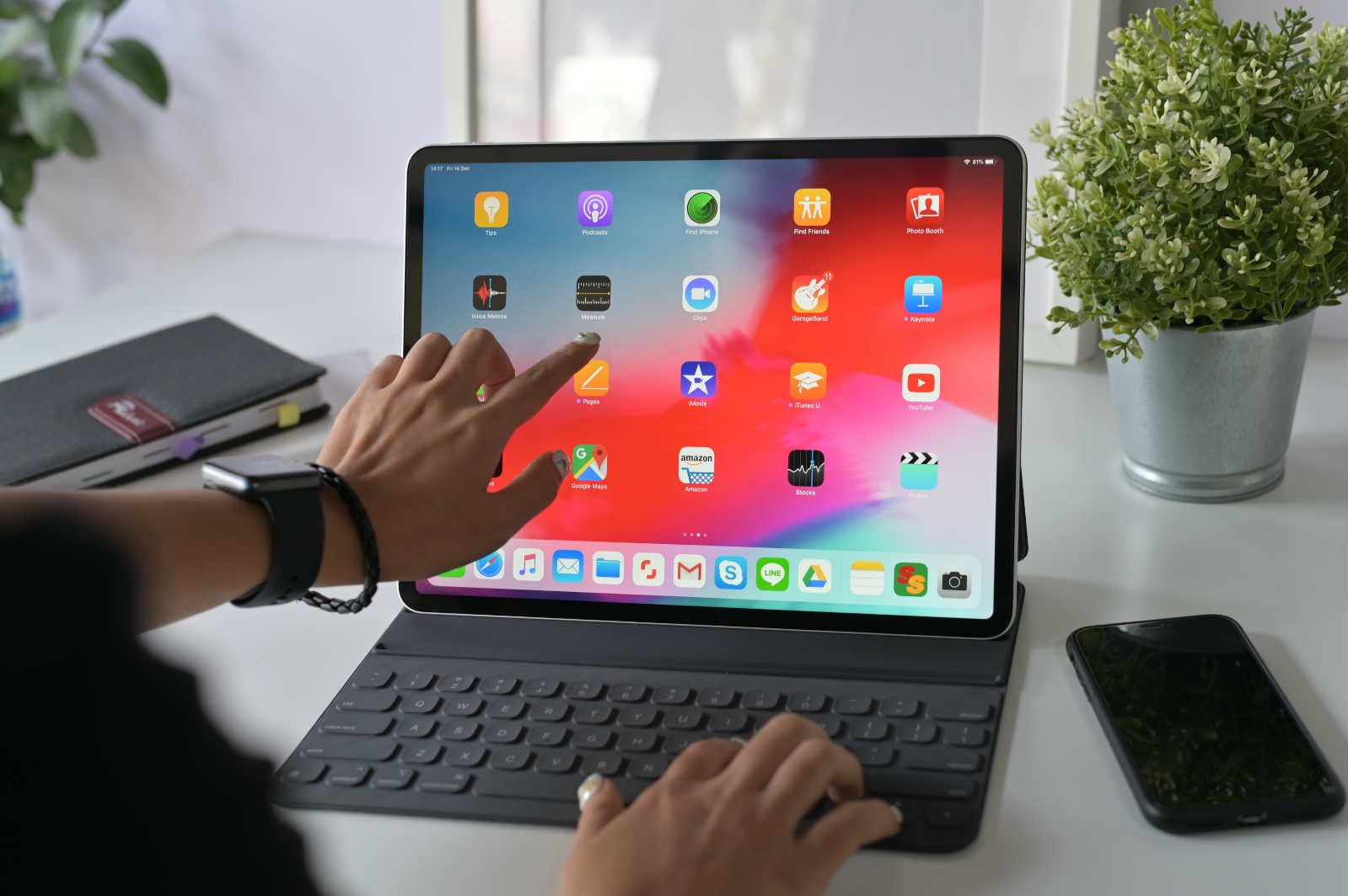 iPad Pro teve um redesenho em 2018.