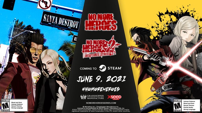 No More Heroes e No More Heroes 2 chegarão na semana que vem para PC via Steam