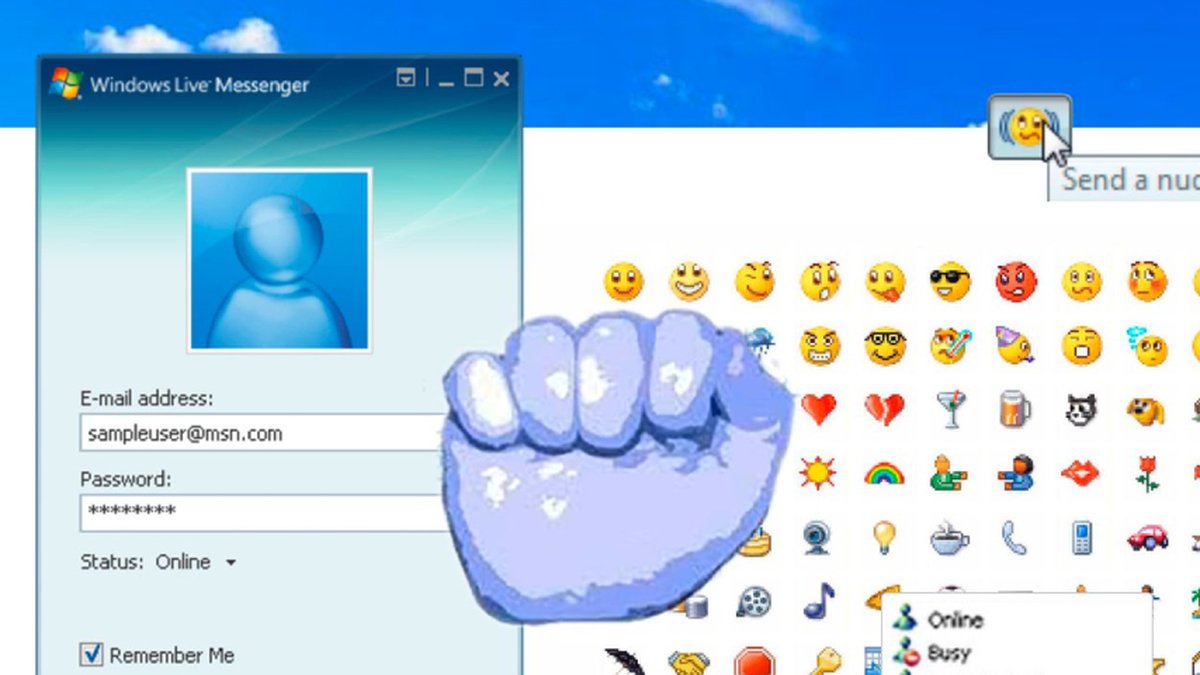 do MSN Messenger  Ainda Sou do Tempo