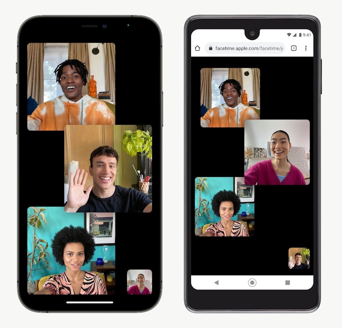 Apple anuncia FaceTime para Android e Windows via navegadores