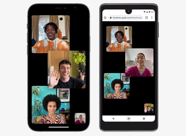 O FaceTime com interface web até para Android.