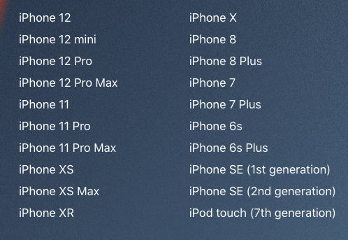 iOS 15