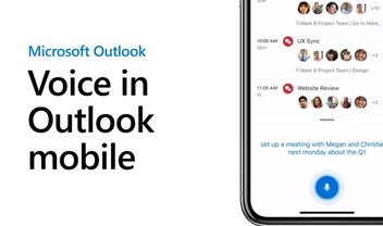 Outlook para iOS e Android permite usar voz para transcrever e-mails