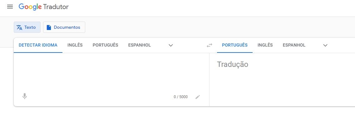 (Fonte: Google Tradutor/Reprodução)