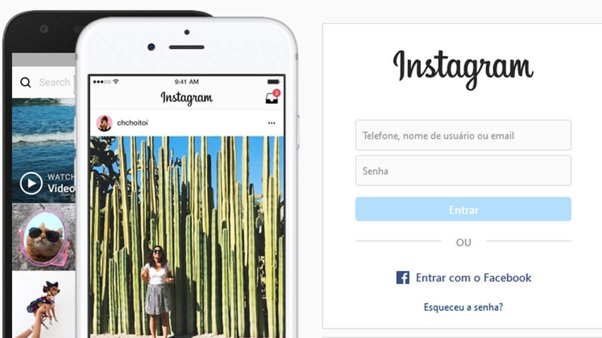 Como entrar no Instagram pelo Facebook?