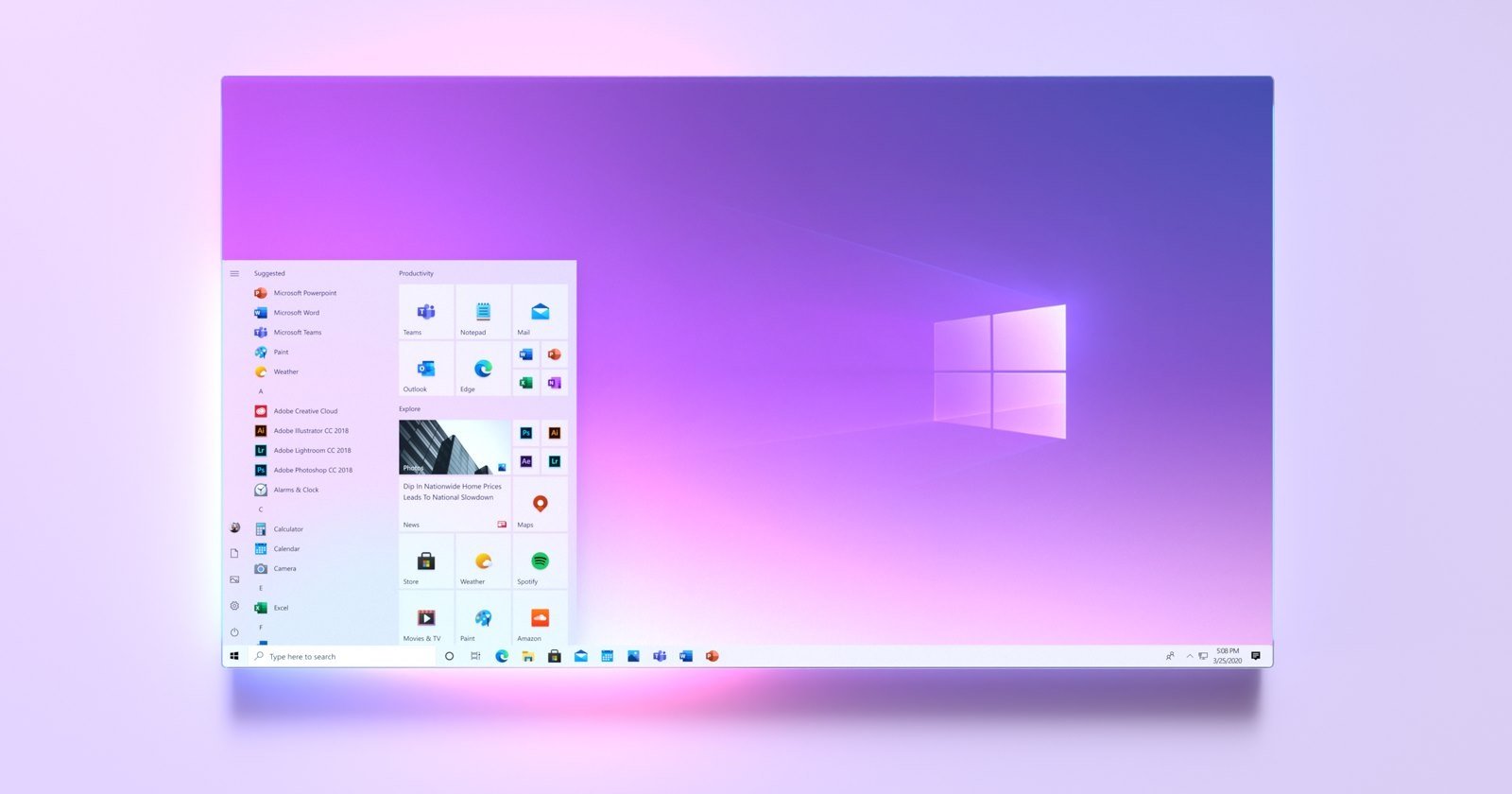 Próximo Windows promete uma interface totalmente nova e “encantadora”.