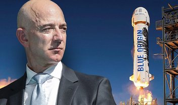 Lance de R$ 142 milhões vence leilão para ir ao espaço com Bezos