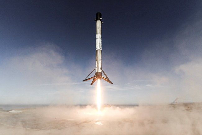 O Falcon 9 pode ser reutilizado diversas vezes.