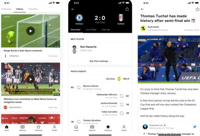 App OneFootball.