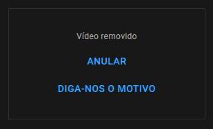 Você pode reverter a opção clicando em 