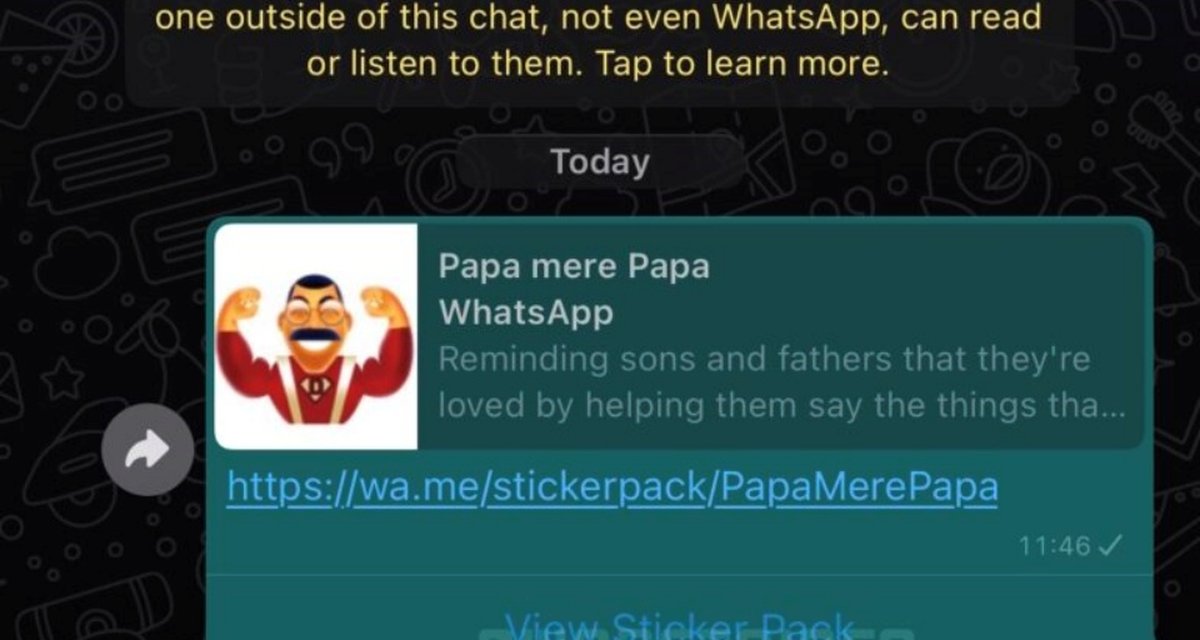 WhatsApp beta ganha encaminhamento de pacotes de stickers no iOS