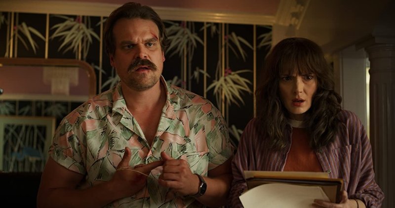 David Harbour em Stranger Things