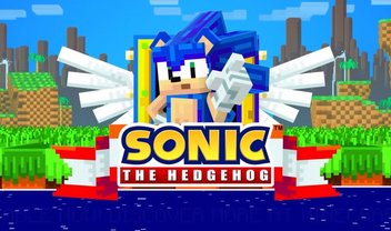 Sonic comemora 30 anos com uma DLC temática em Minecraft