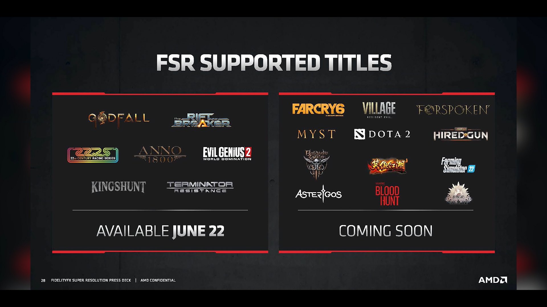 Far Cry 6 e Resident Evil Village receberão FSR em breve,