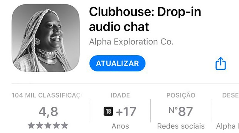 Fonte: Clubhouse/Divulgação