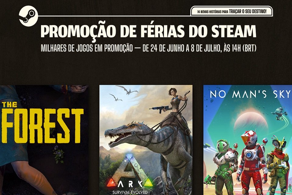 Steam: Junho 5 jogos gratuitos para PC 