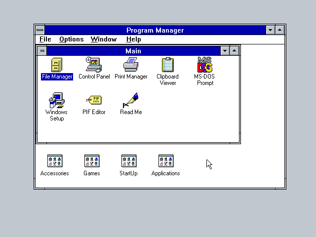 Windows 3.0