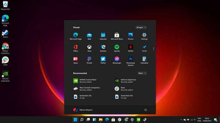 Windows 11 promete um visual mais bonito para os usuários.