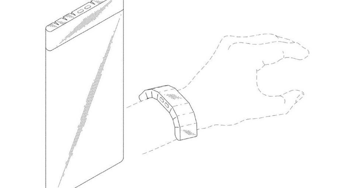 Patente da Samsung mostra tela de celular que vira smartwatch