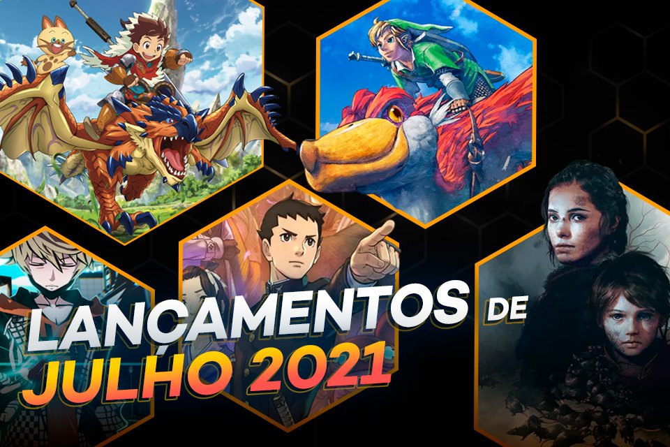 Calendário de lançamentos de jogos em 2021 - Conversa de Sofá