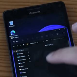 Imagem de Desenvolvedor mostra Windows 11 rodando em Lumia 950 XL; veja