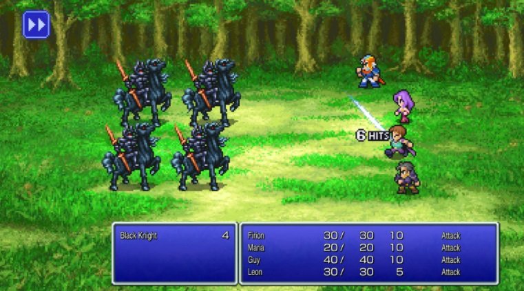 Imagem de Final Fantasy II.