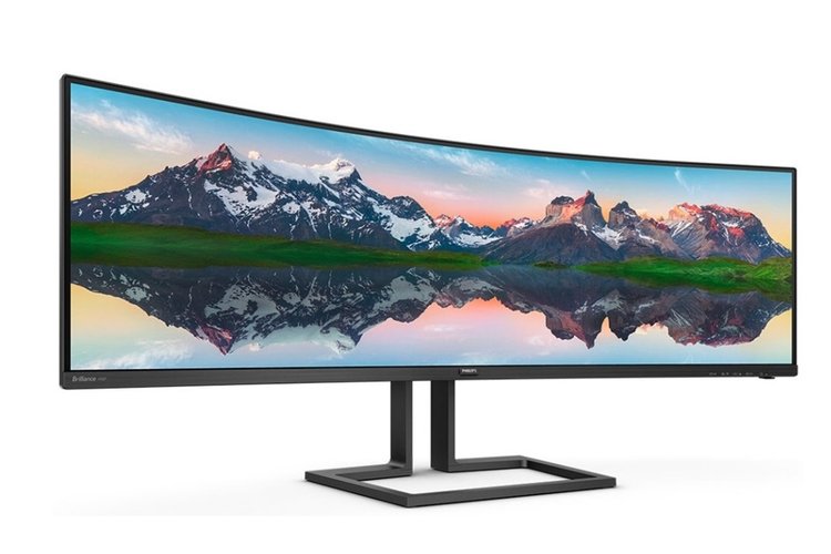 O monitor "dois em um" da Philips.