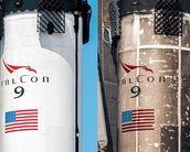 SpaceX: veja como o foguete Falcon 9 ficou após oito missões