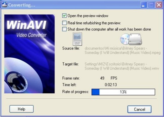 WinAVI Video Converter.