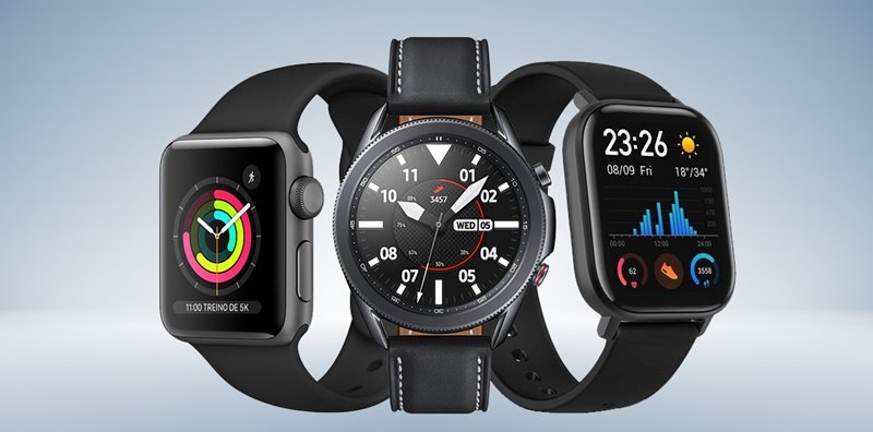 É possível personalizar o smartwatch de várias maneiras. 