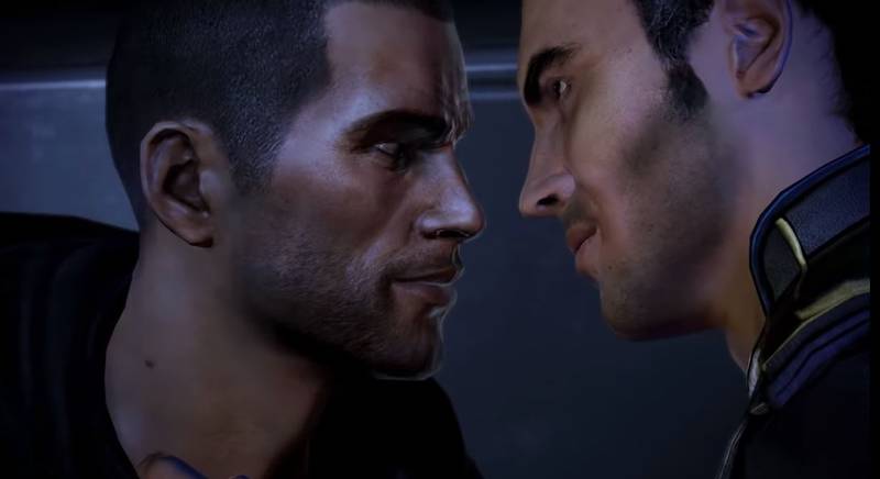 O comandante Shepard, de Mass Effect, pode se relacionar com homens e mulheres em Mass Effect (Imagem: Gayming Mag/Reprodução)