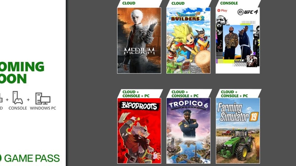 Xbox Game Pass, jogos que entram na primeira quinzena de novembro