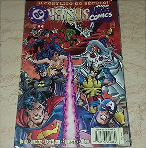 Capa da quarta edição de DC vs Marvel: O Conflito do Século