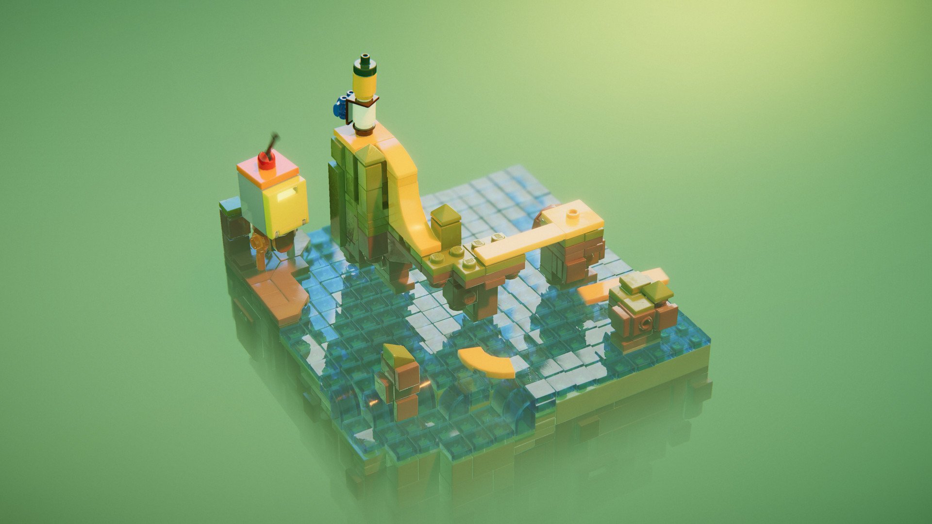 Tecnologia Ray Tracing encanta em LEGO Builder’s Journey