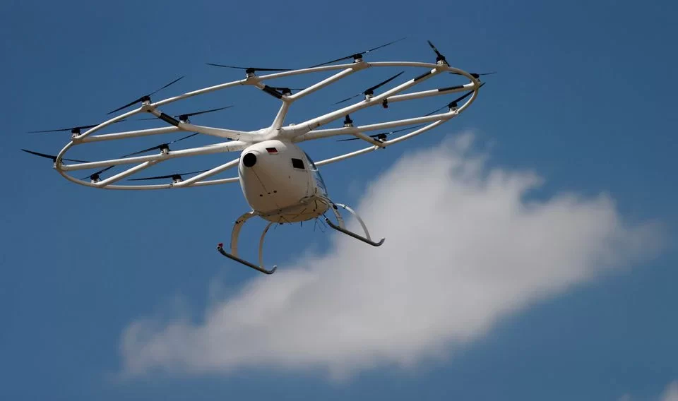 A aeronave da startup alemã é parecida com um enorme drone.